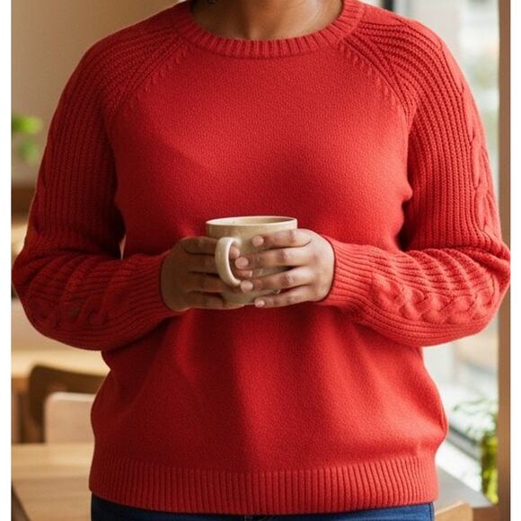 Time Tru Sweater Sweat Shirt Womens PLus Size Size 3X XXXL Long Sleeve Pullover - Picture 8 of 8